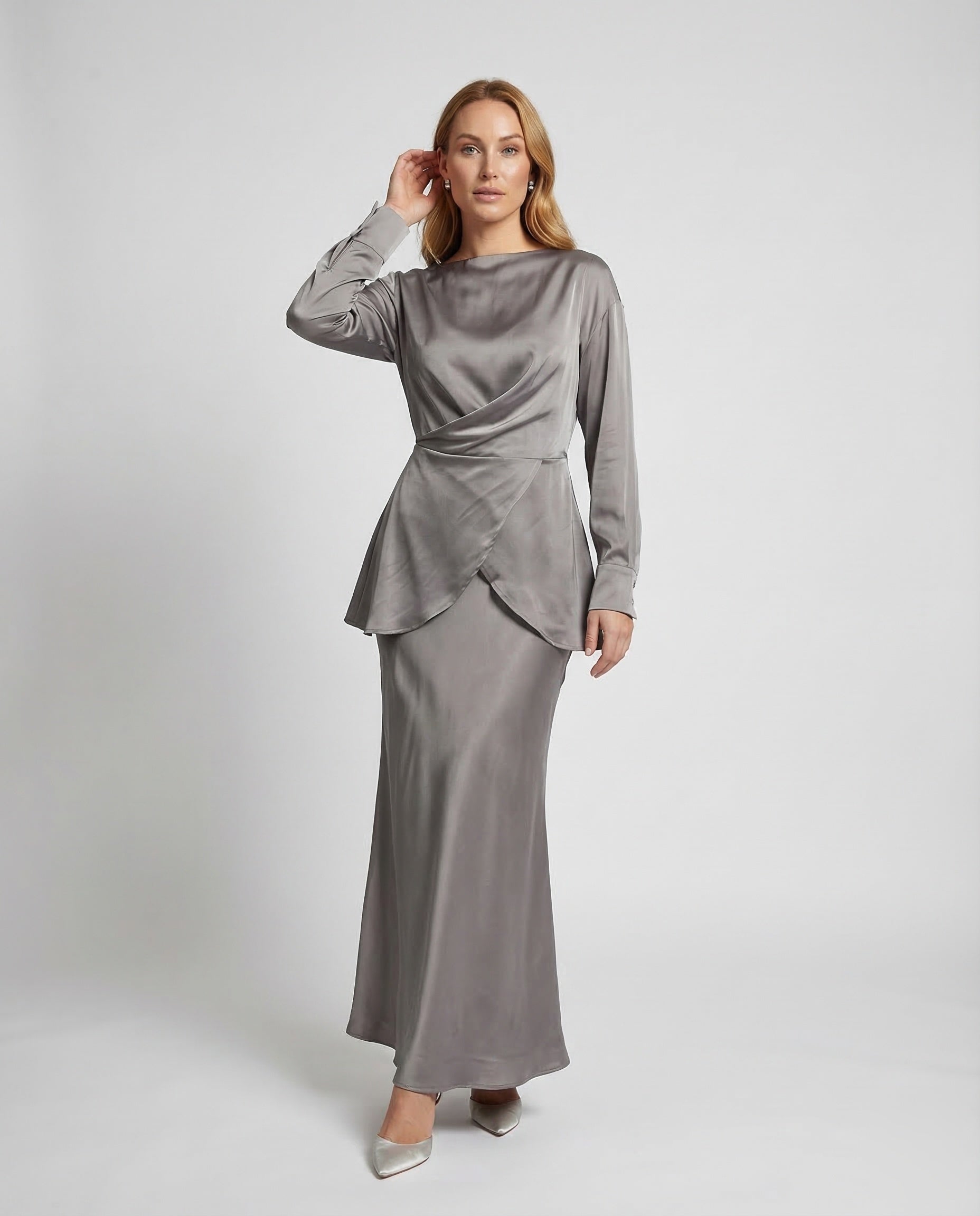 Damen Satin Schlafset Elegant - Eveloria