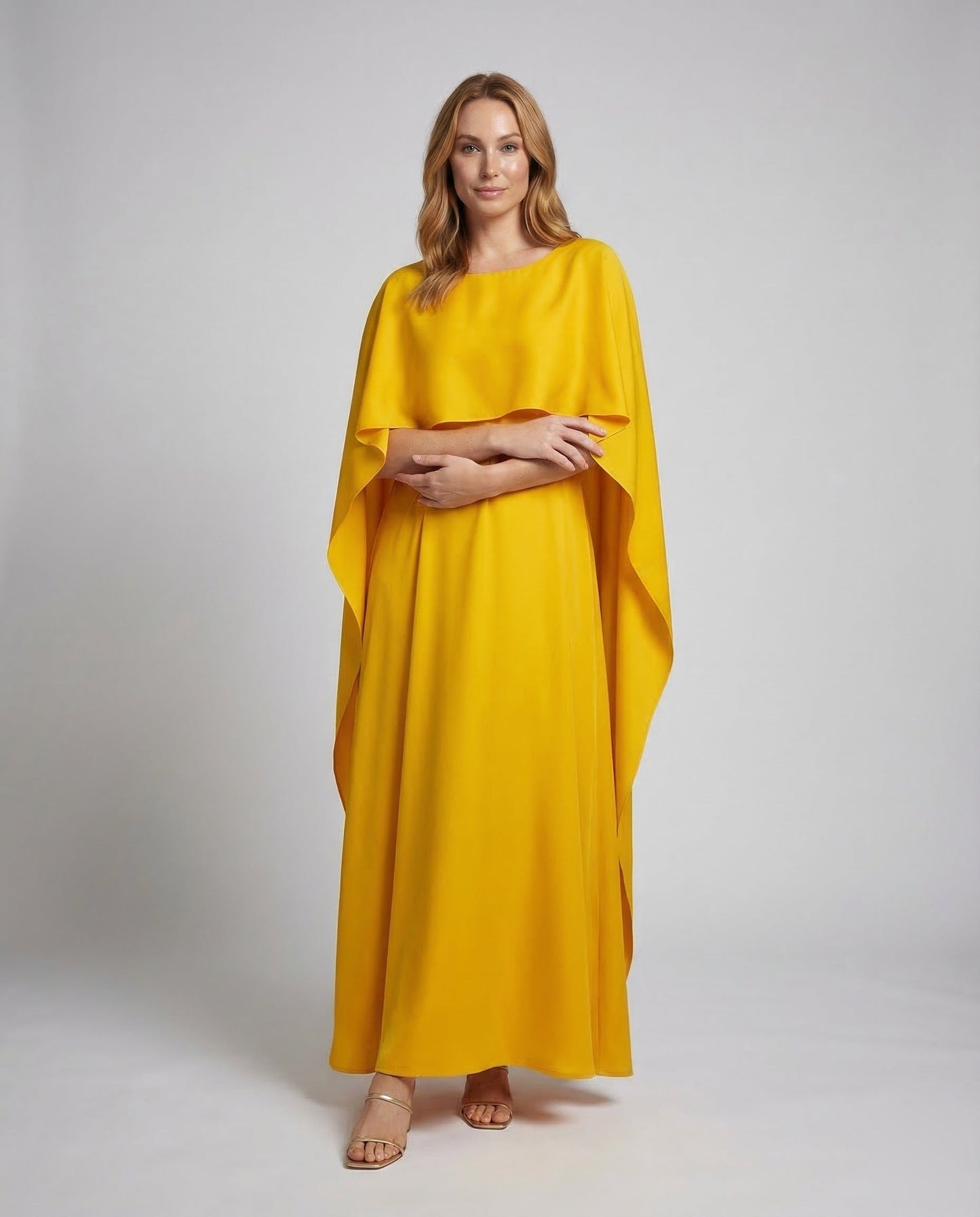 Damen Maxikleid Kaftan Elegant - Eveloria