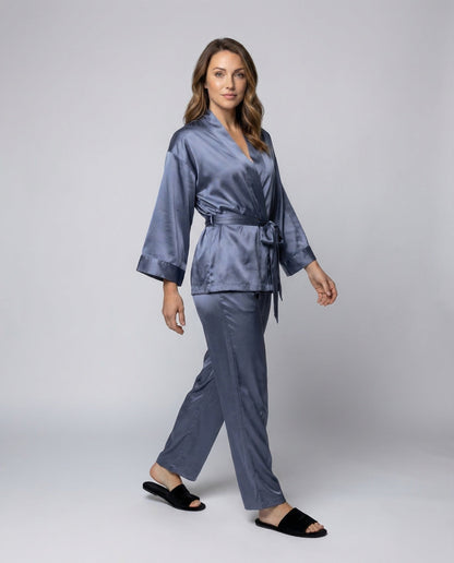 Damen Satin Pyjamas Set - Eveloria