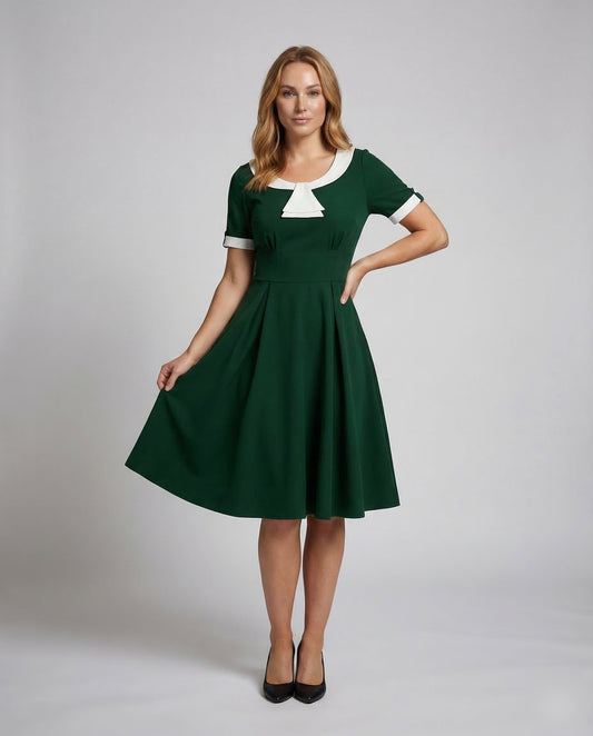 Damen Klassisches Midikleid - Eveloria