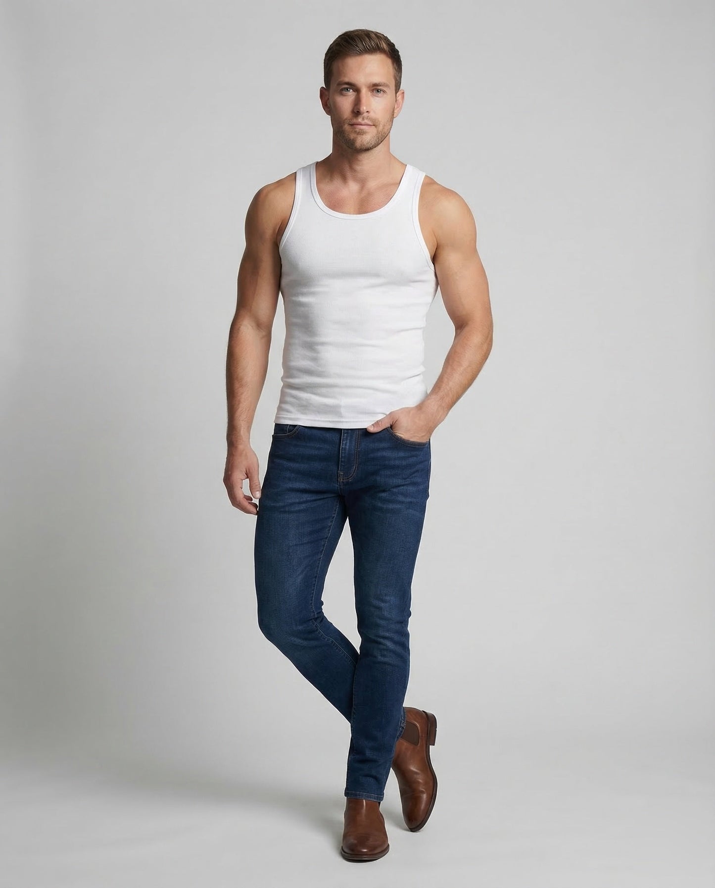 Herren Muskelshirt Einarmshirt - Eveloria