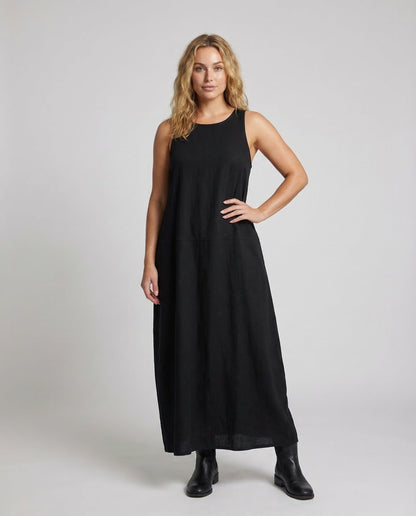 Damen Ärmelloses Maxikleid A-Linie - Eveloria