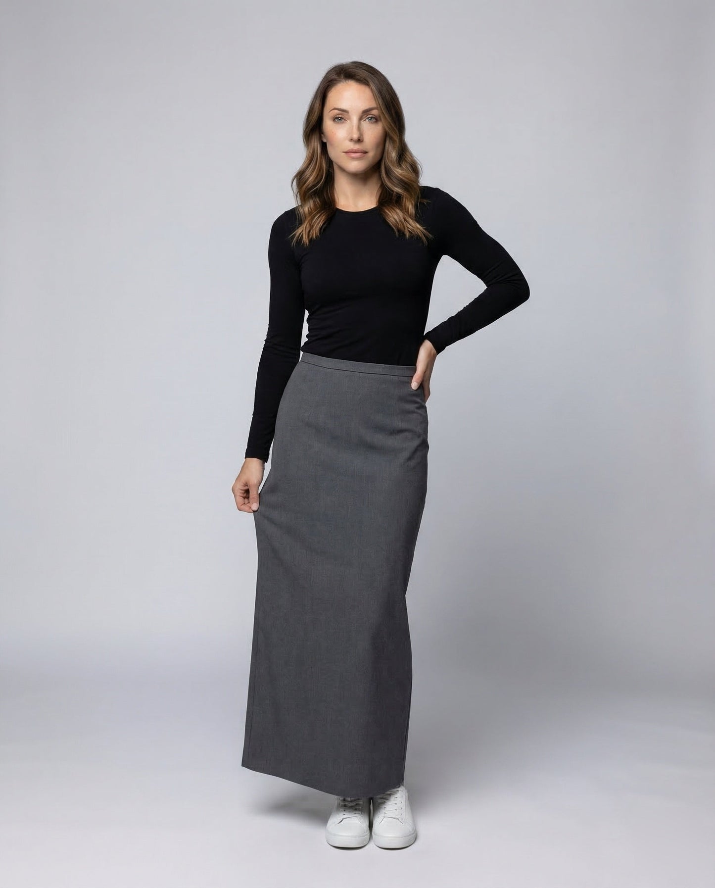 Damen Maxirock mit Schlitz Elegant - Eveloria