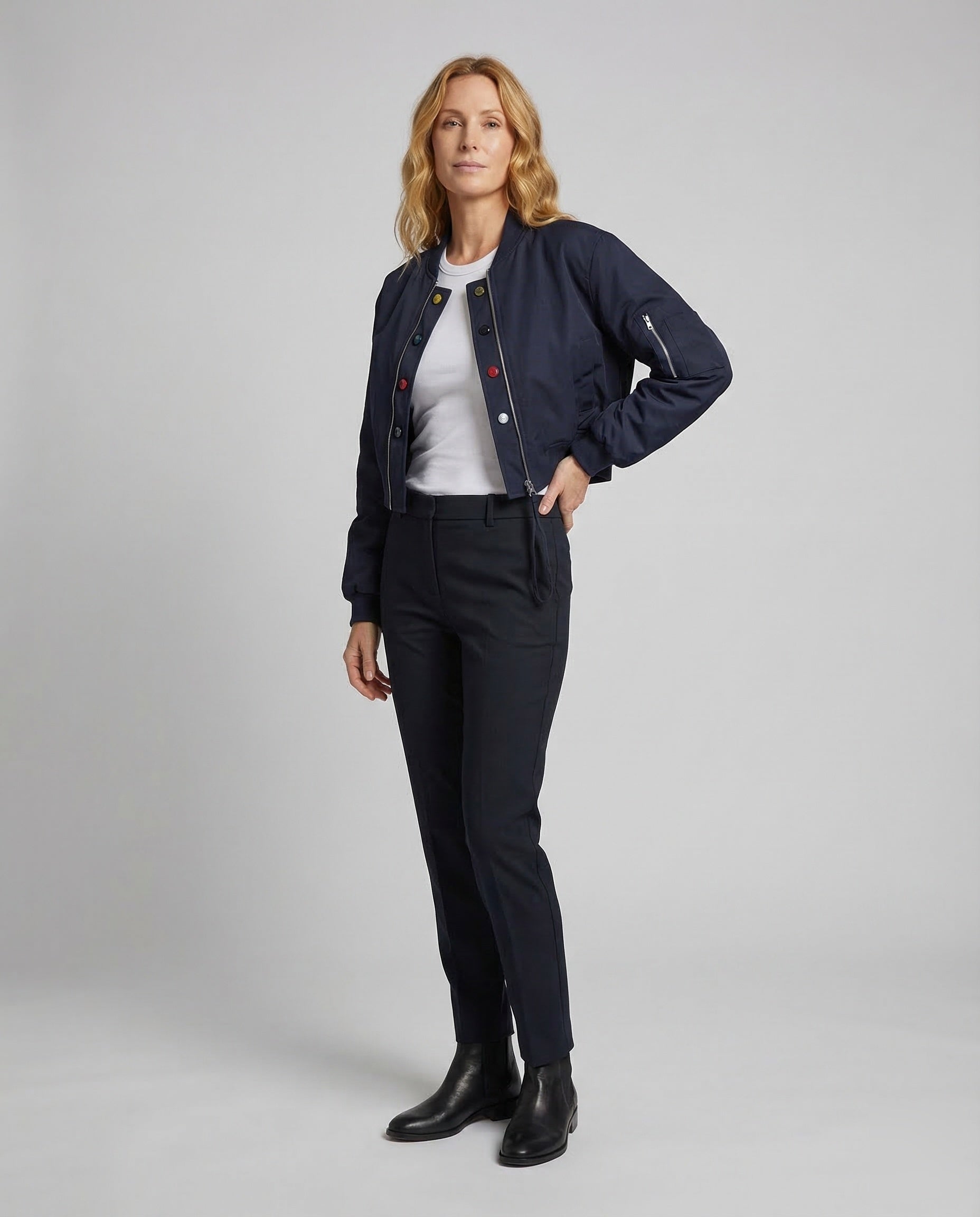 Damen Bomberjacke Kurz - Eveloria