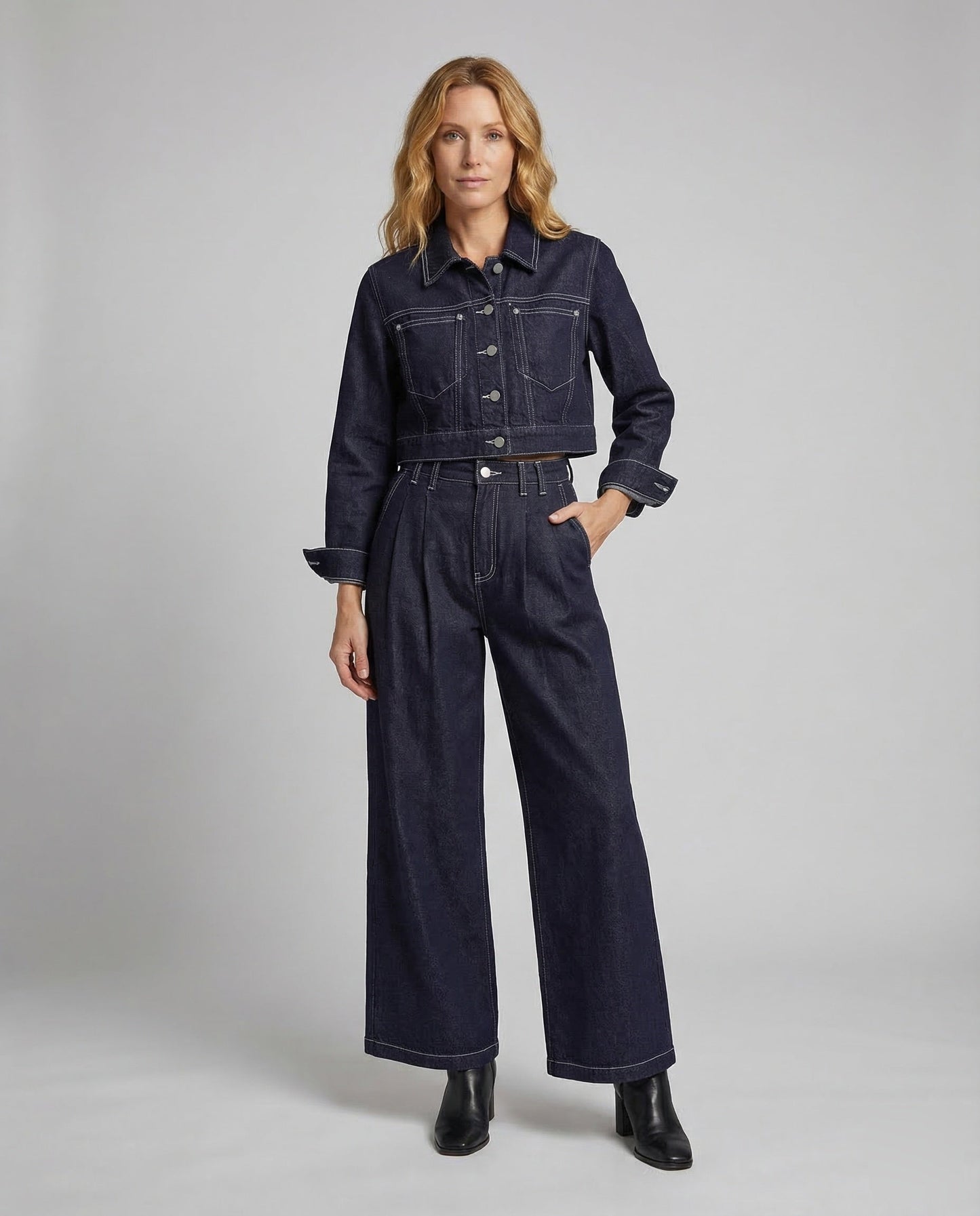 Damen Jeanshose Set - Eveloria