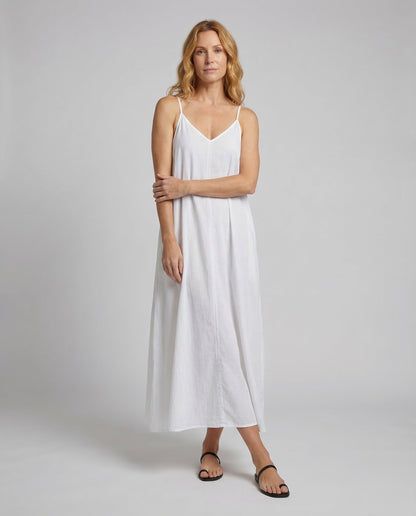 Damen Plisseekleid Slipkleid - Eveloria