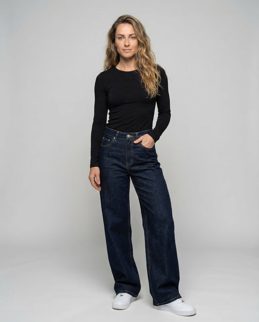 Damen Ultraweite Jeanshose - Eveloria