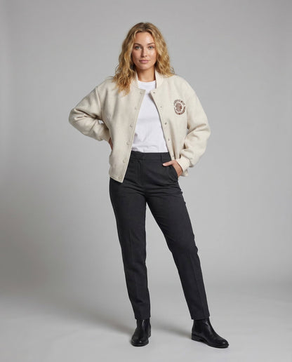 Unisex Collegejacke Wollmix - Eveloria