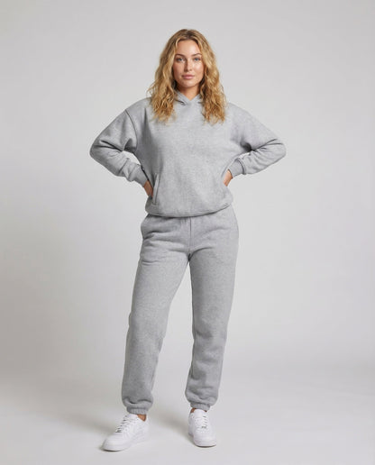 Damen Kapuzenpullover-Set Kastig - Eveloria