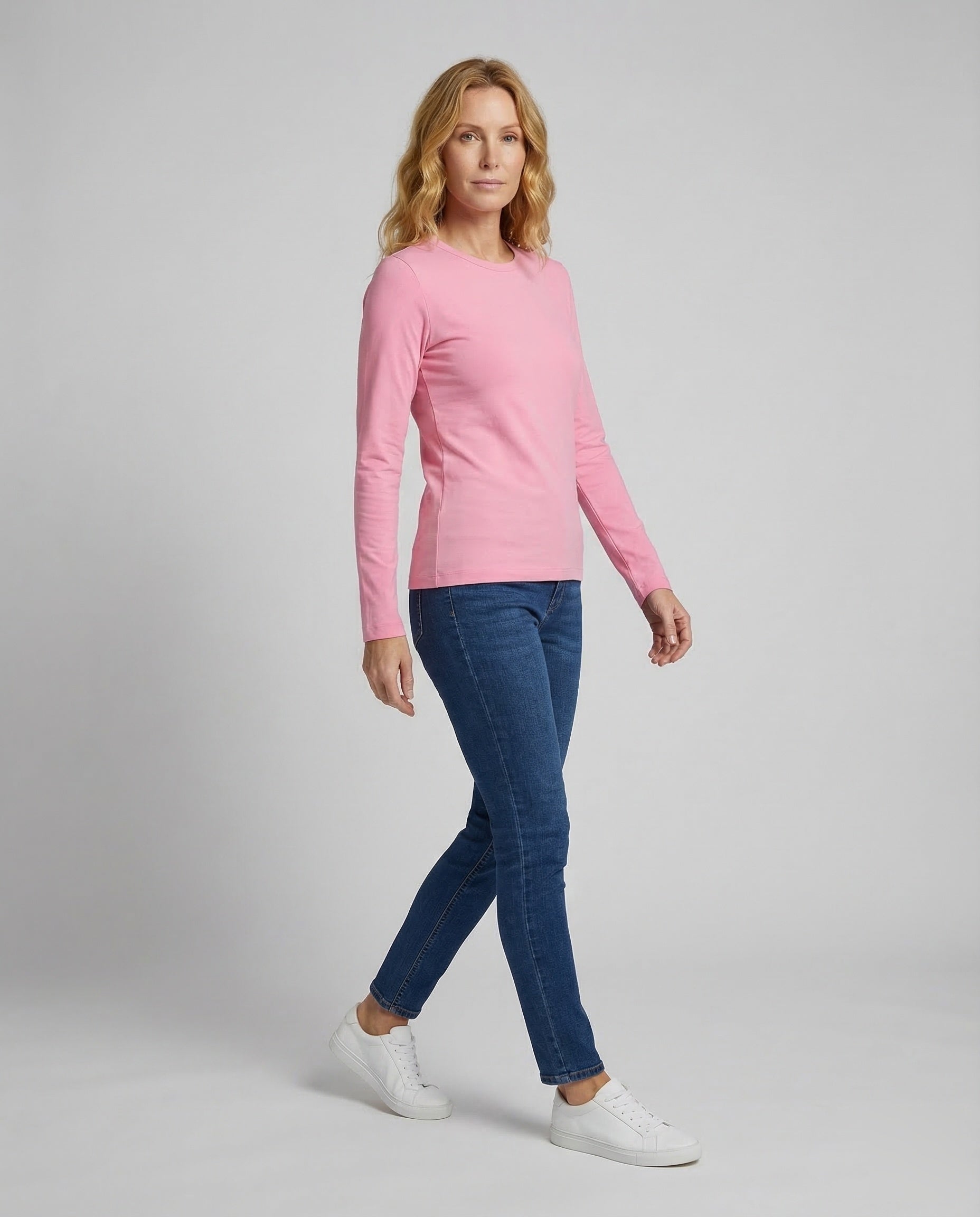 Damen Langarmshirt Feinjersey - Eveloria