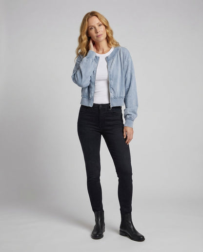 Damen Sweatjacke Ballonärmel Vintage Look - Eveloria