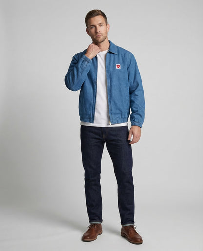 Herren Blousonjacke Baumwoll-Canvas - Eveloria