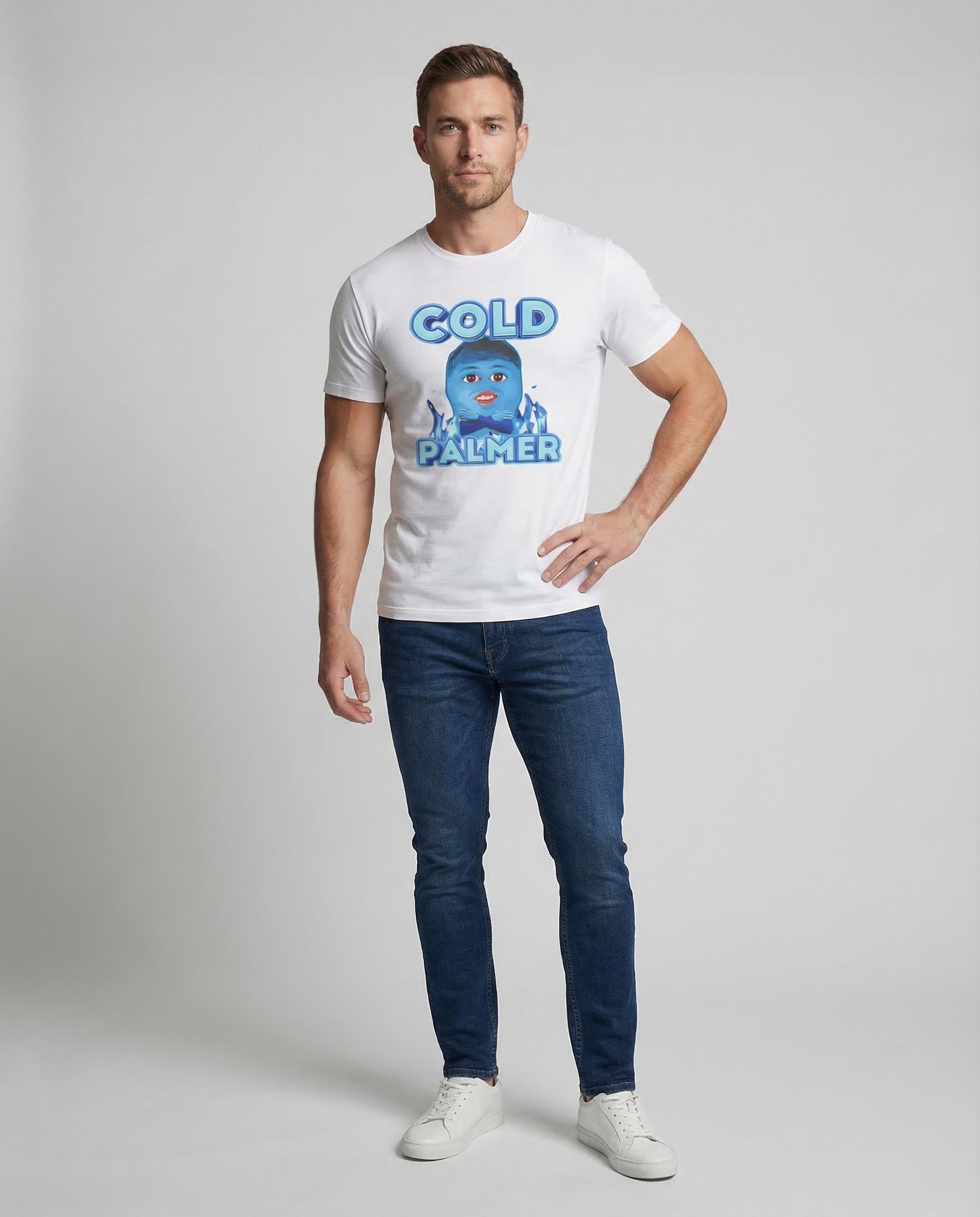 Unisex T-Shirt Comic-Gesichtsprint - Eveloria