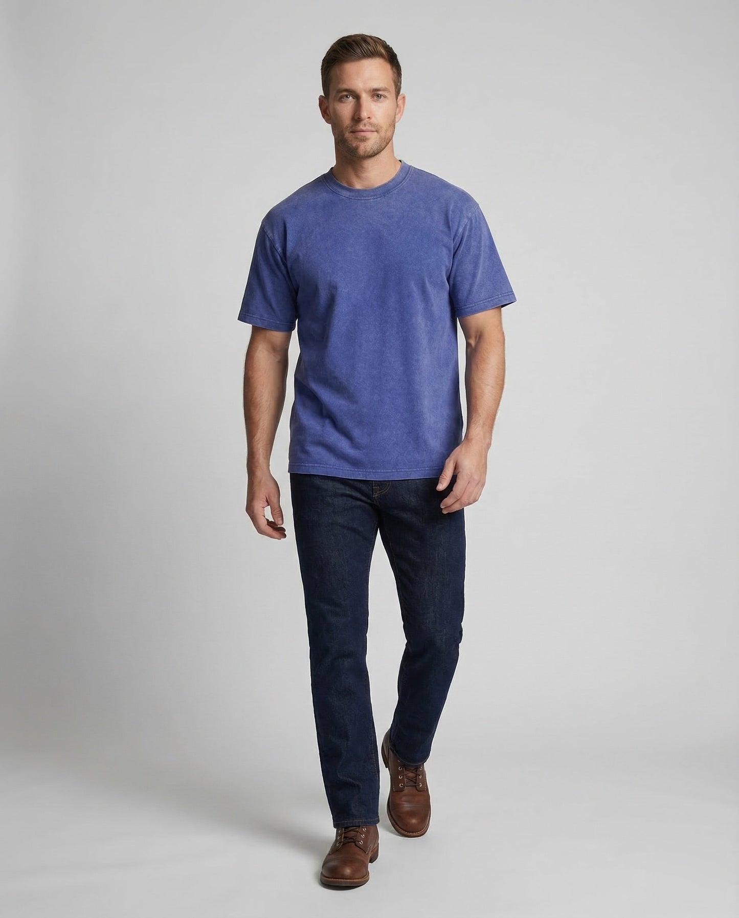 Unisex T-Shirt Rundhals Used-Look - Eveloria