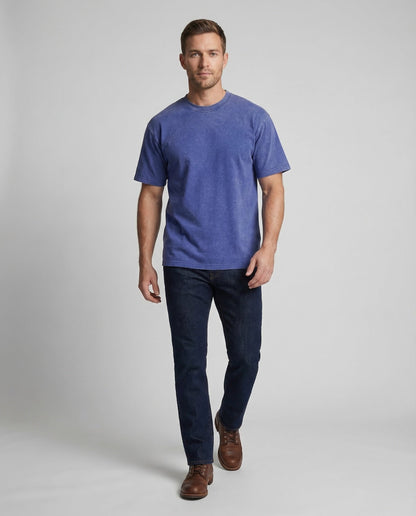 Unisex T-Shirt Rundhals Used-Look - Eveloria