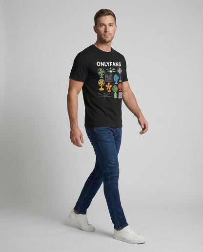 Unisex Statement T-Shirt Fan Motiv - Eveloria