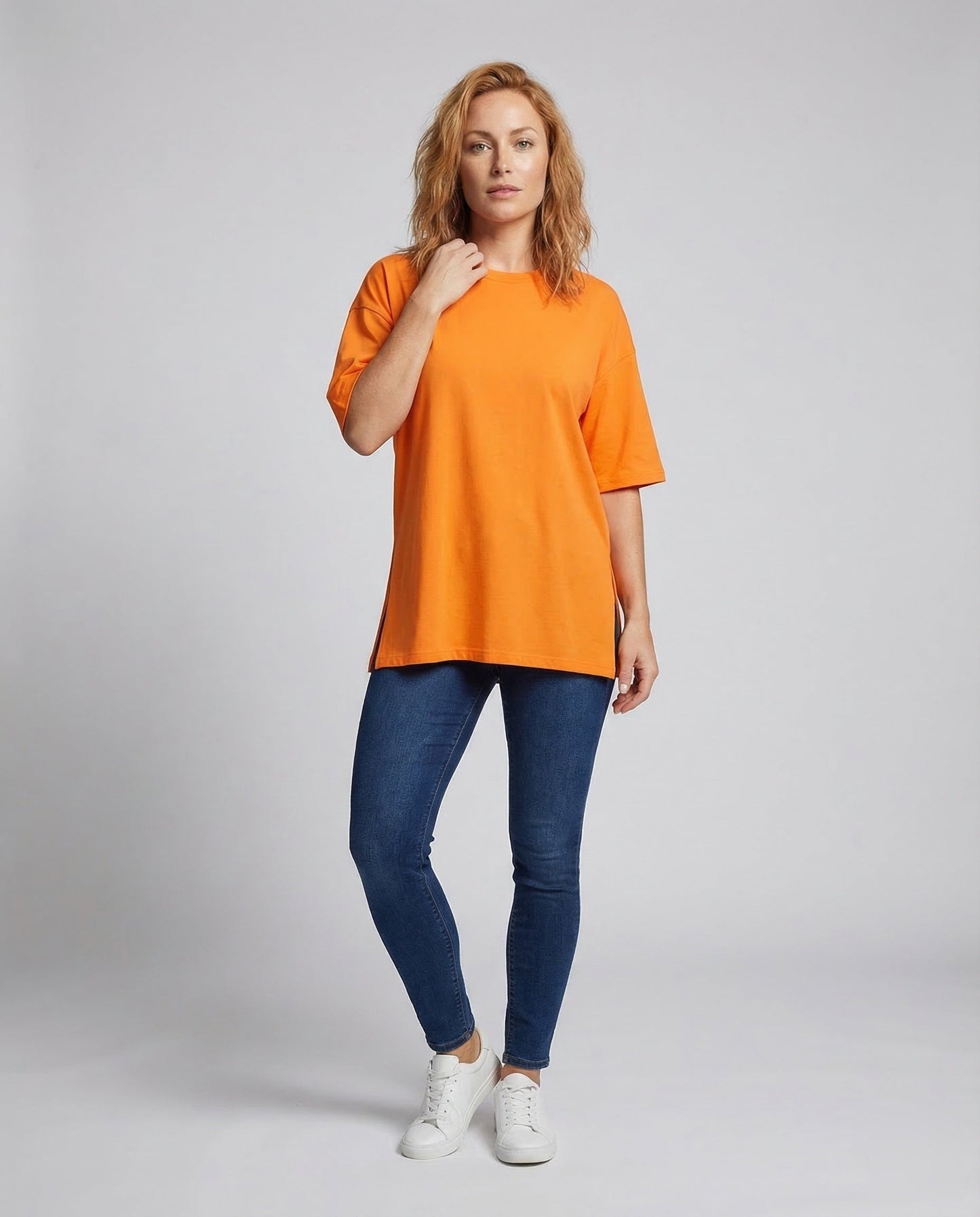 Unisex Langarmshirt Mit Seitenschlitzen - Eveloria