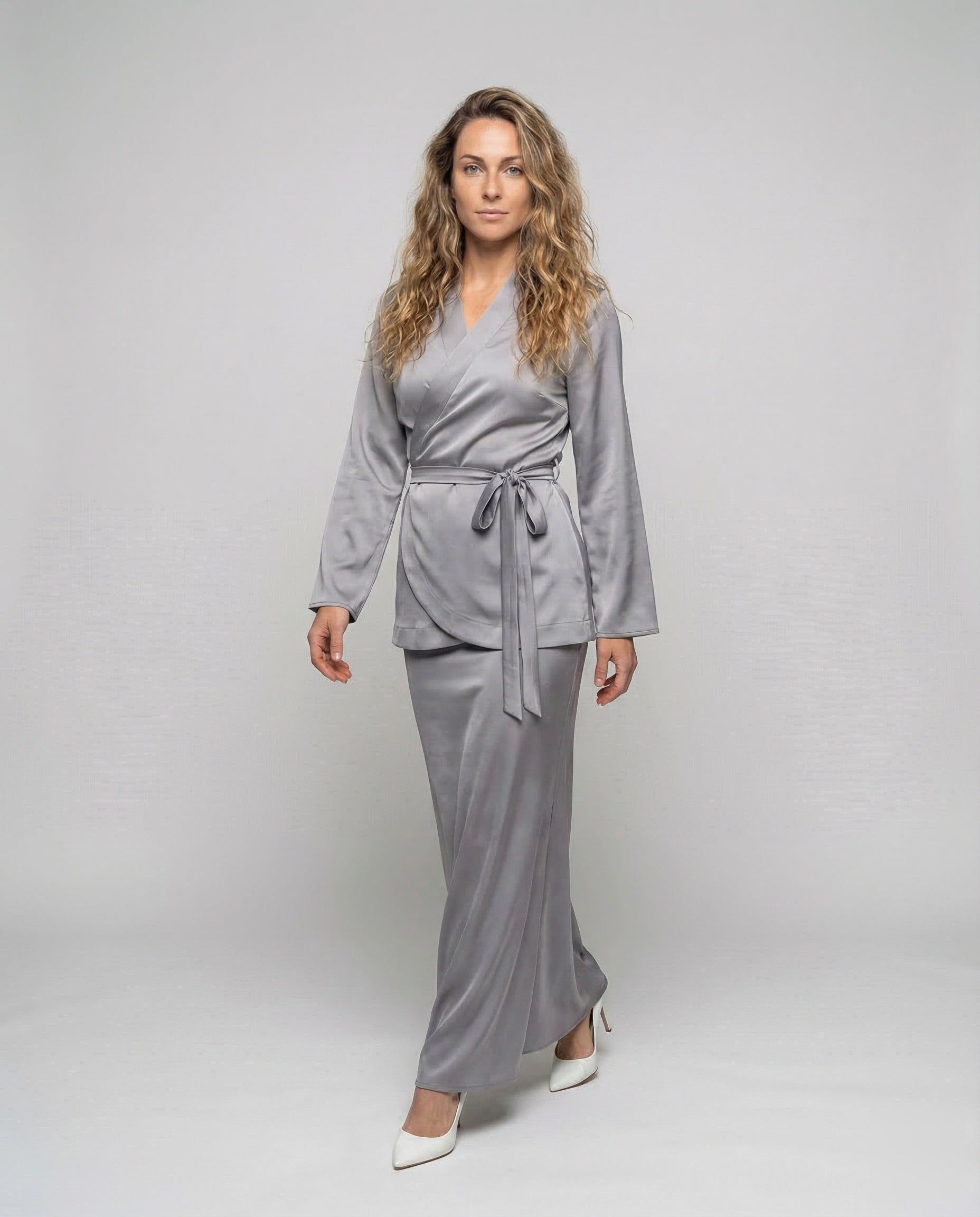Damen Zweiteiler-Set Maxirock Elegantes Design - Eveloria