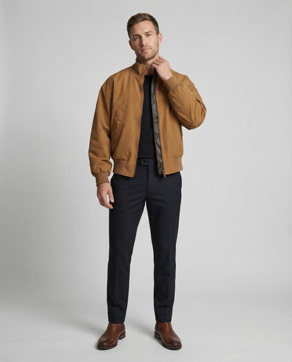Herren Bomberjacke Klassischer Schnitt - Eveloria