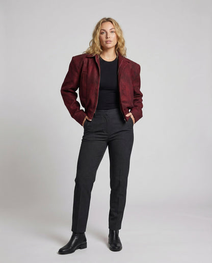 Unisex Kurzjacke Kastig Schulterpartie - Eveloria