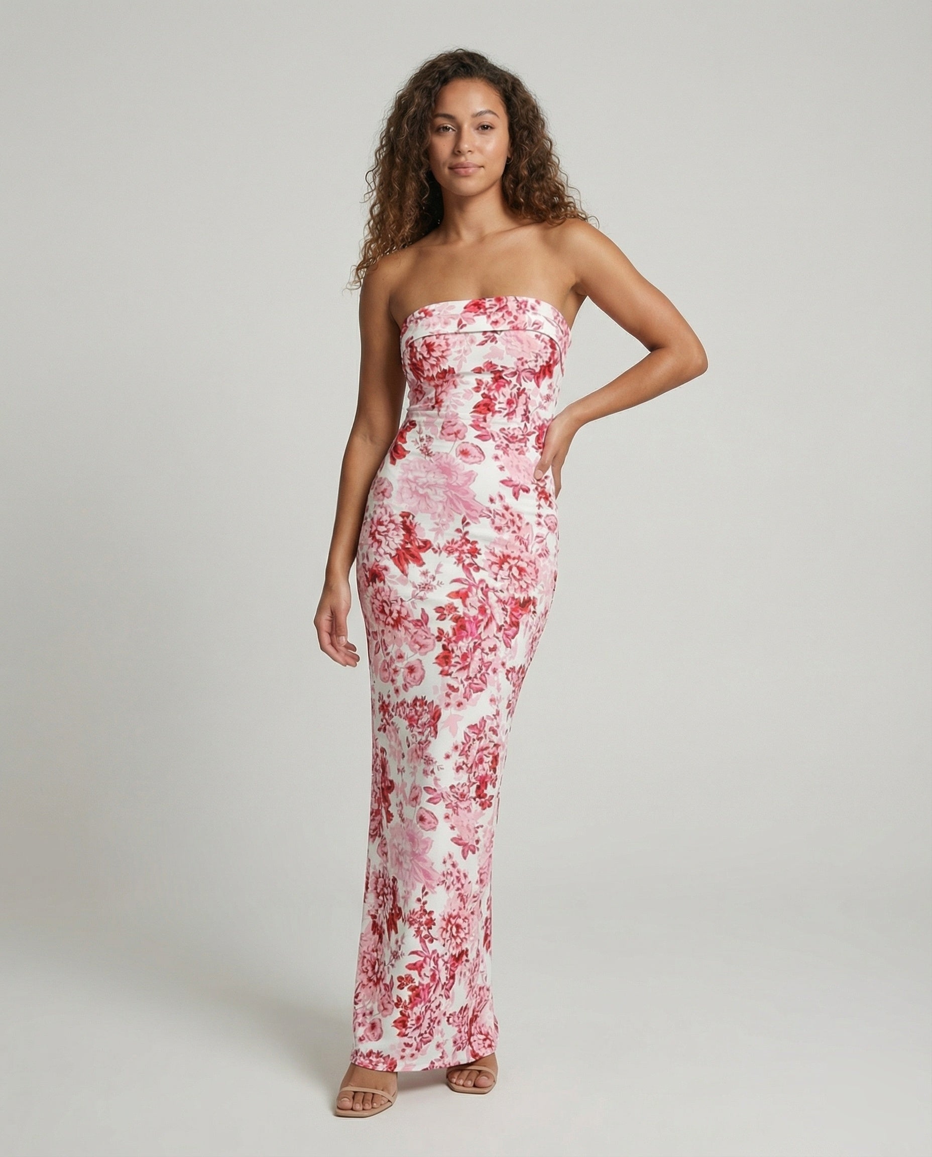 Damen Trägerloses Abendkleid Meerjungfrauen-Schnitt - Eveloria