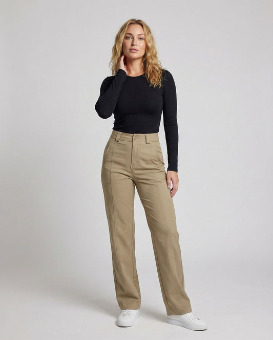 Damen Bügelfaltenhose Komfortstretch - Eveloria