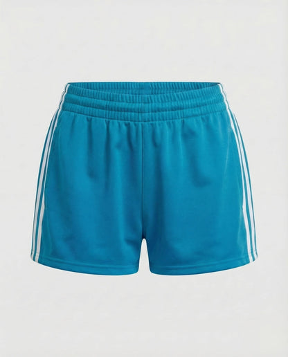 Damen Sportshorts 3-Streifen Seitenstreifen