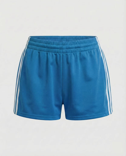 Damen Sportshorts 3-Streifen Seitenstreifen