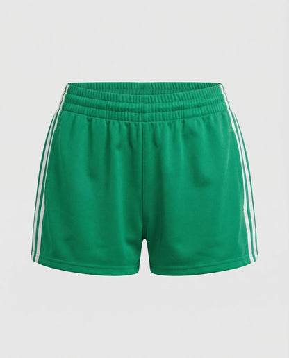 Damen Sportshorts 3-Streifen Seitenstreifen