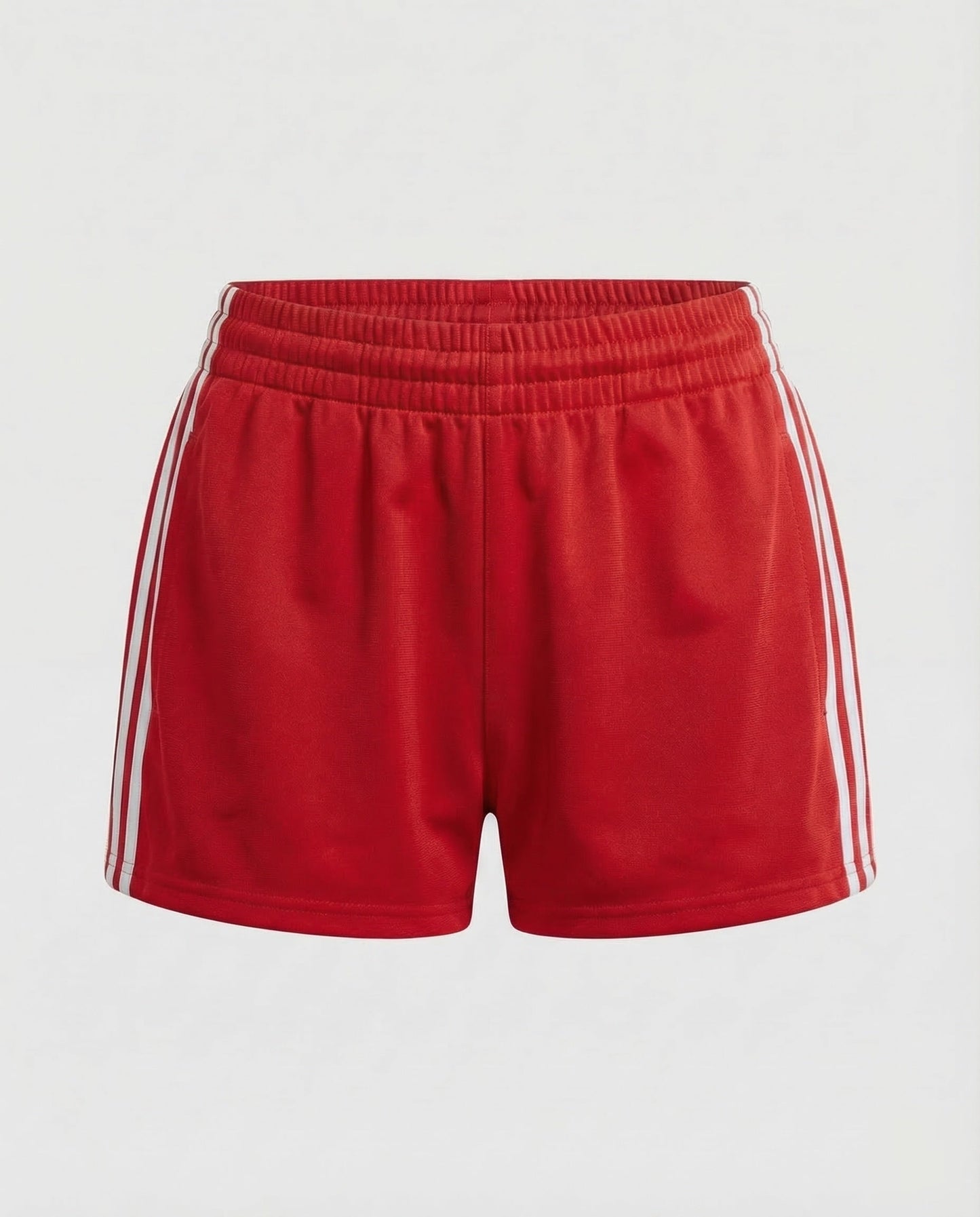 Damen Sportshorts 3-Streifen Seitenstreifen