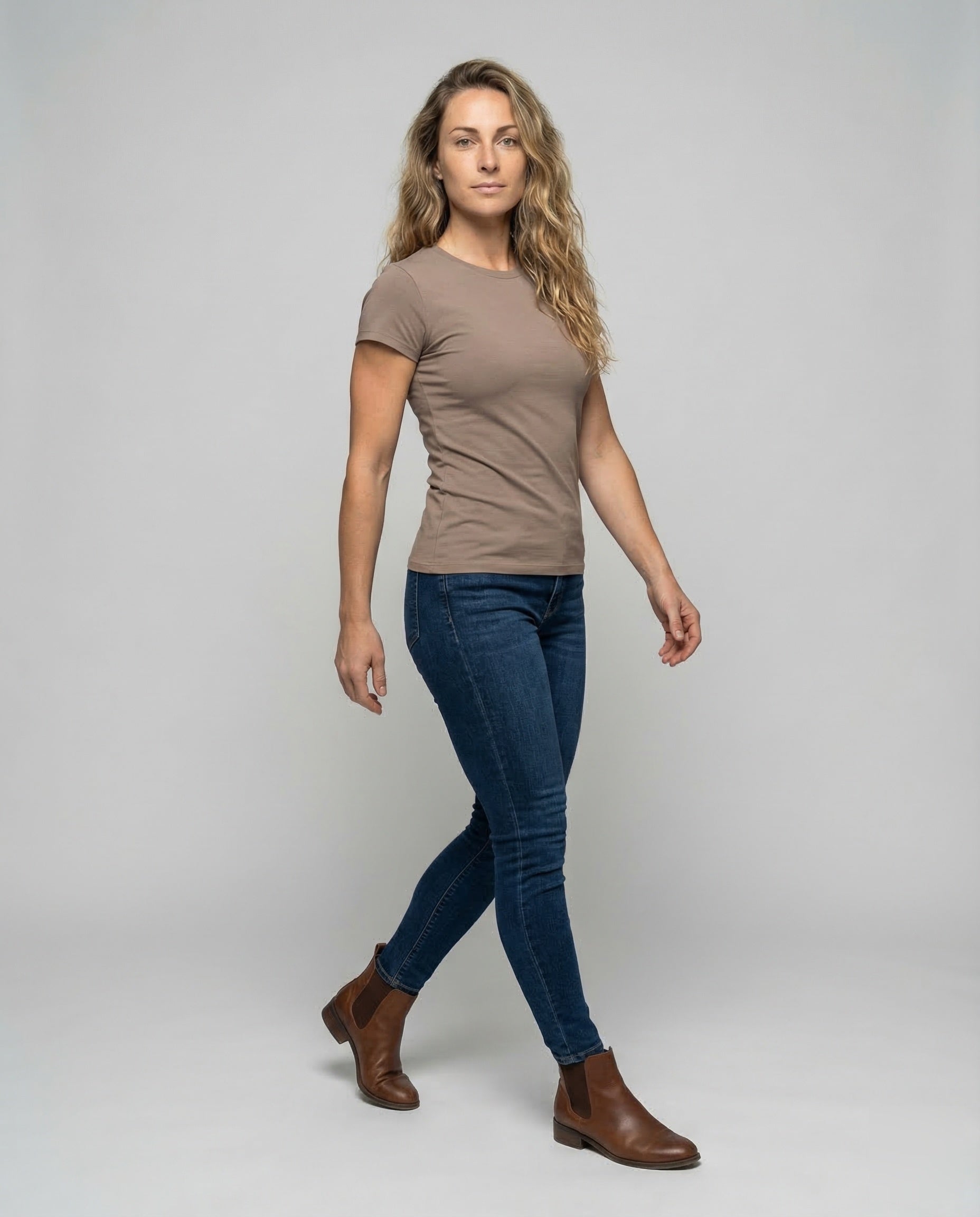 Damen T-Shirt Baumwolljersey Friends-Logo - Eveloria