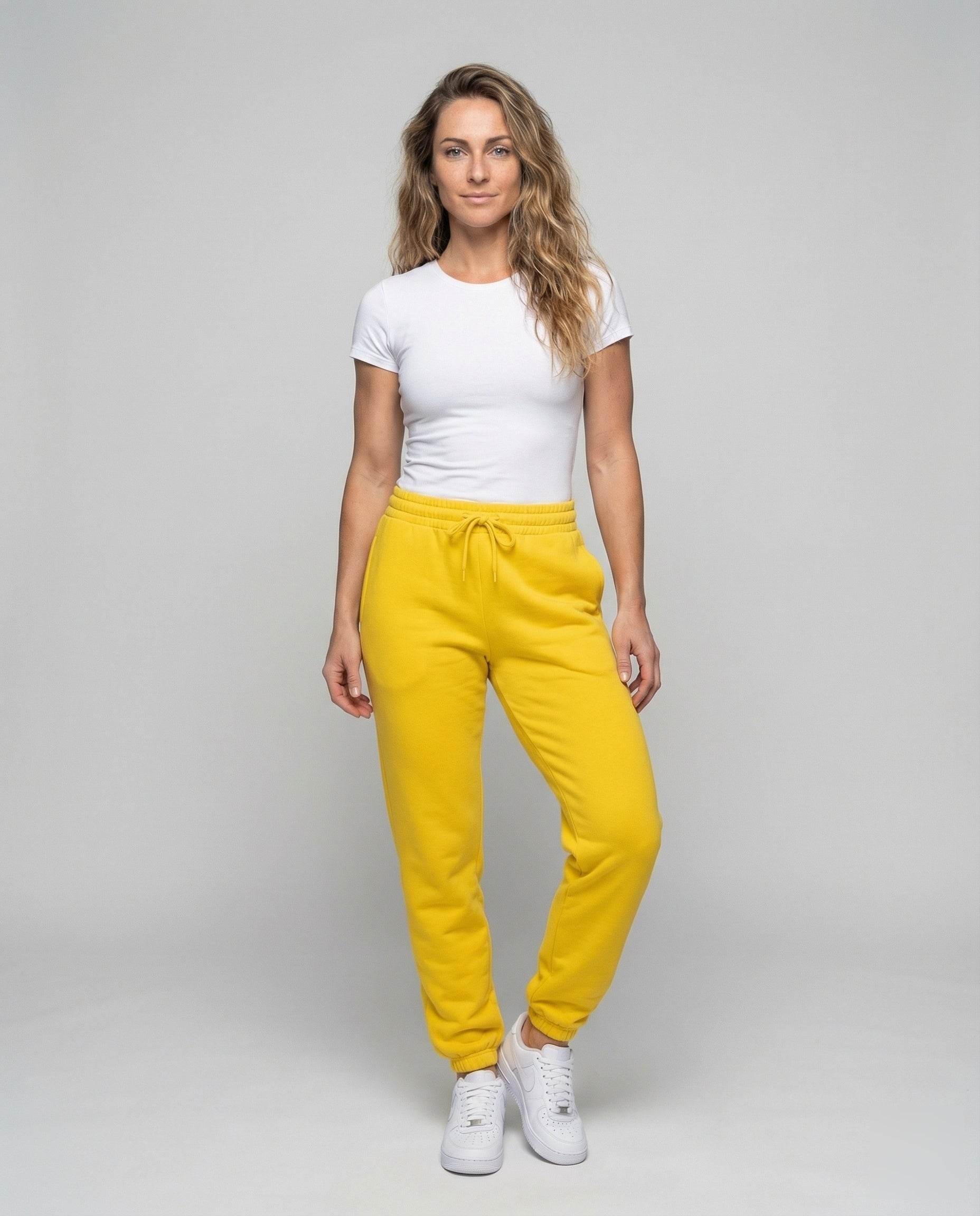 Damen Fleece-Jogger Leicht Schmal - Eveloria