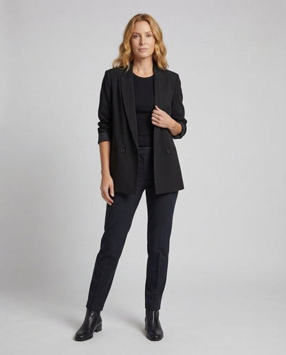 Damen Oversize Blazer mit Schulterpolstern - Eveloria