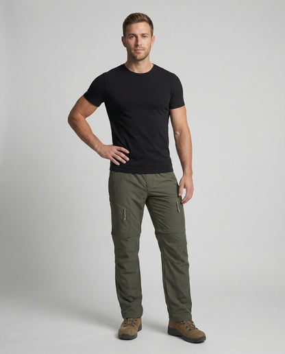 Herren Reisehose mit Clip-Gürtel - Eveloria