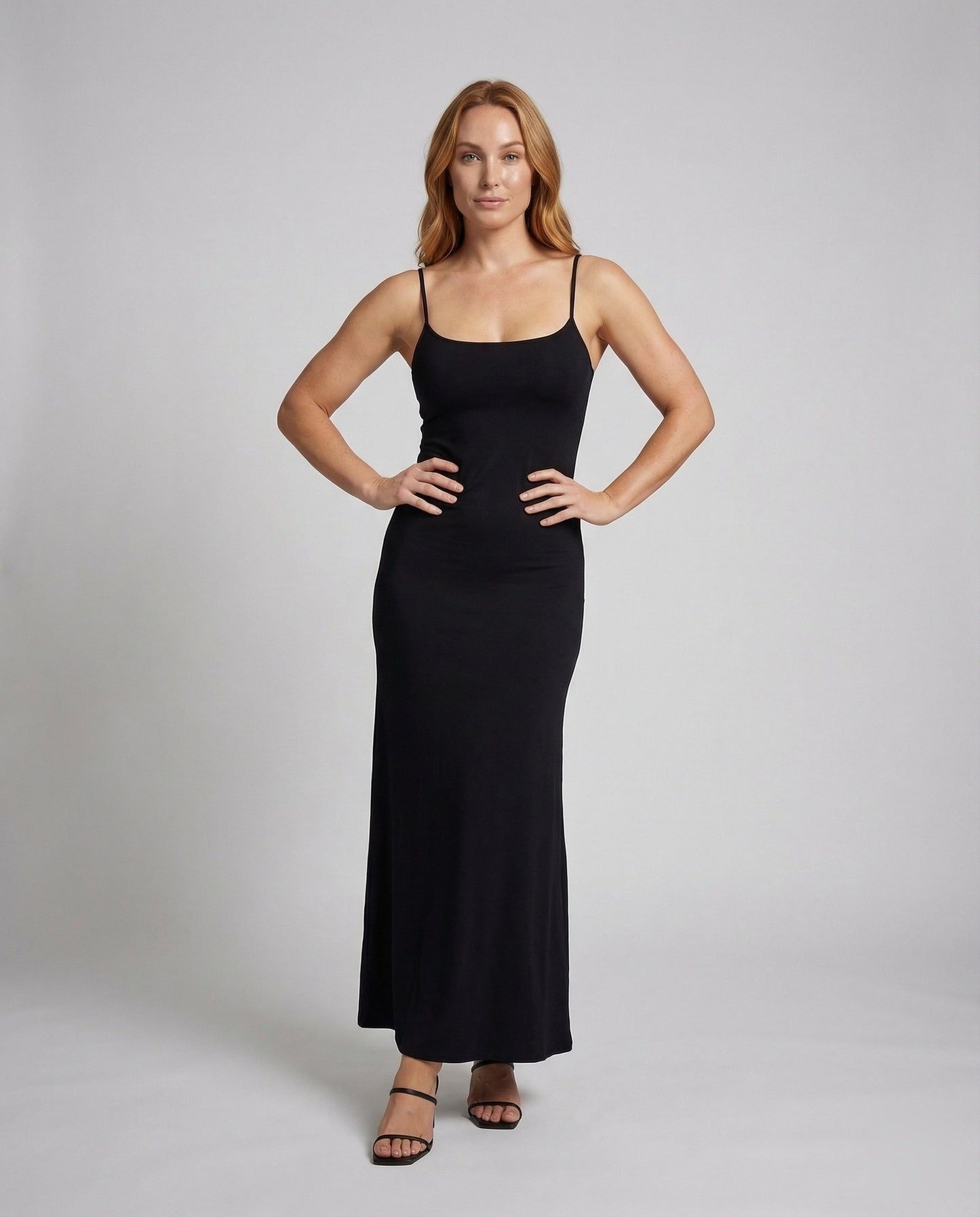 Damen Maxikleid Schmal Figurformendes Korsett-Design - Eveloria
