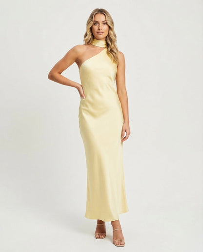 Damen Abendkleid Einschultrig Schräge Drapierung wird zu:
Damen - Eveloria