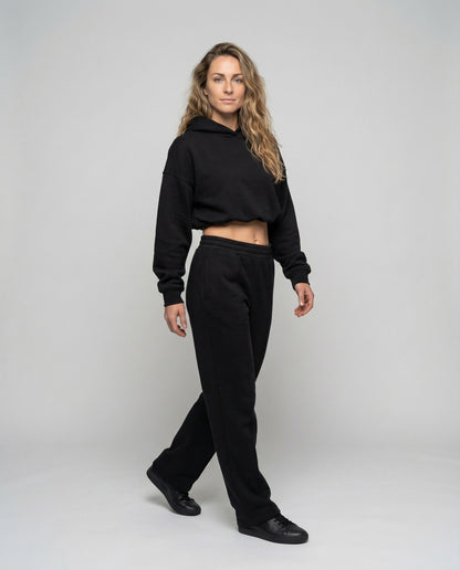 Damen Sweat-Hoodie Jogginghose Set - Eveloria
