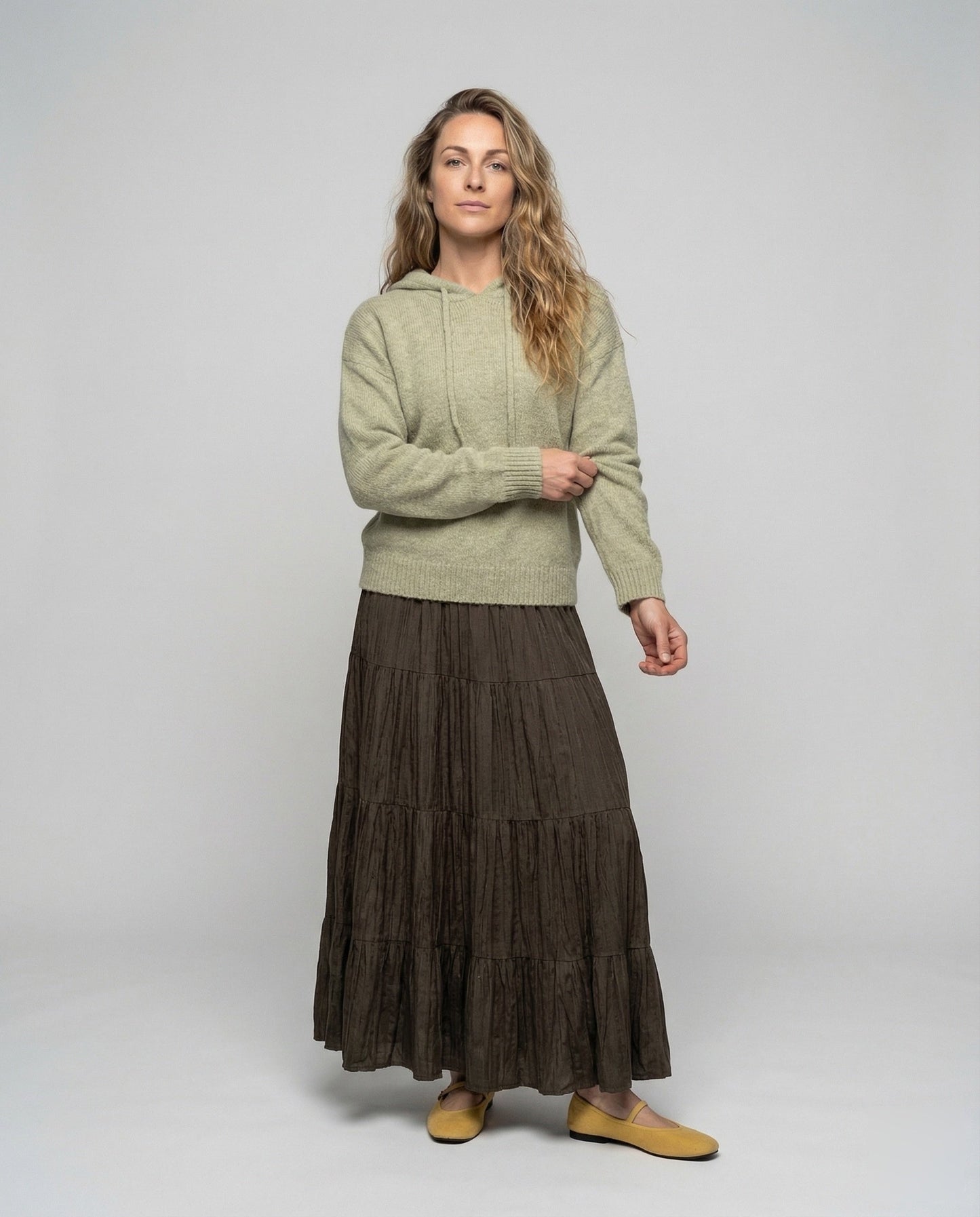 Damen Kapuzenpullover Kuschelfleece - Eveloria
