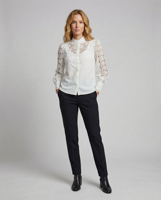 Damen Strickweste Kurz Vintage-Look - Eveloria
