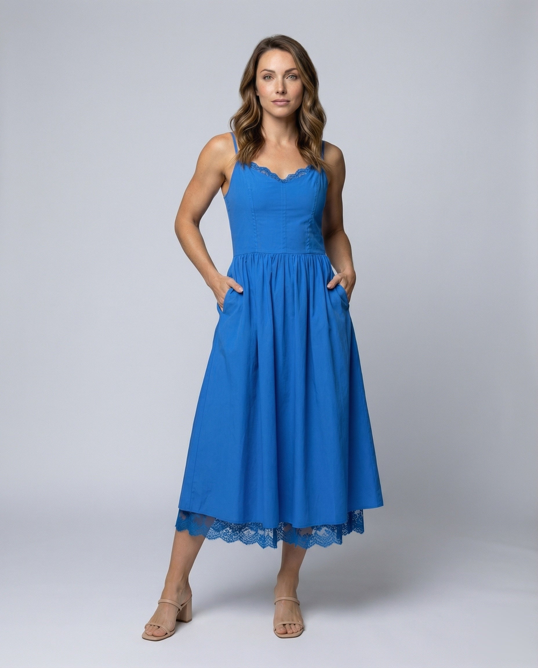 Damen Langhose Jersey Freizeit Bequem Schwarz - Eveloria