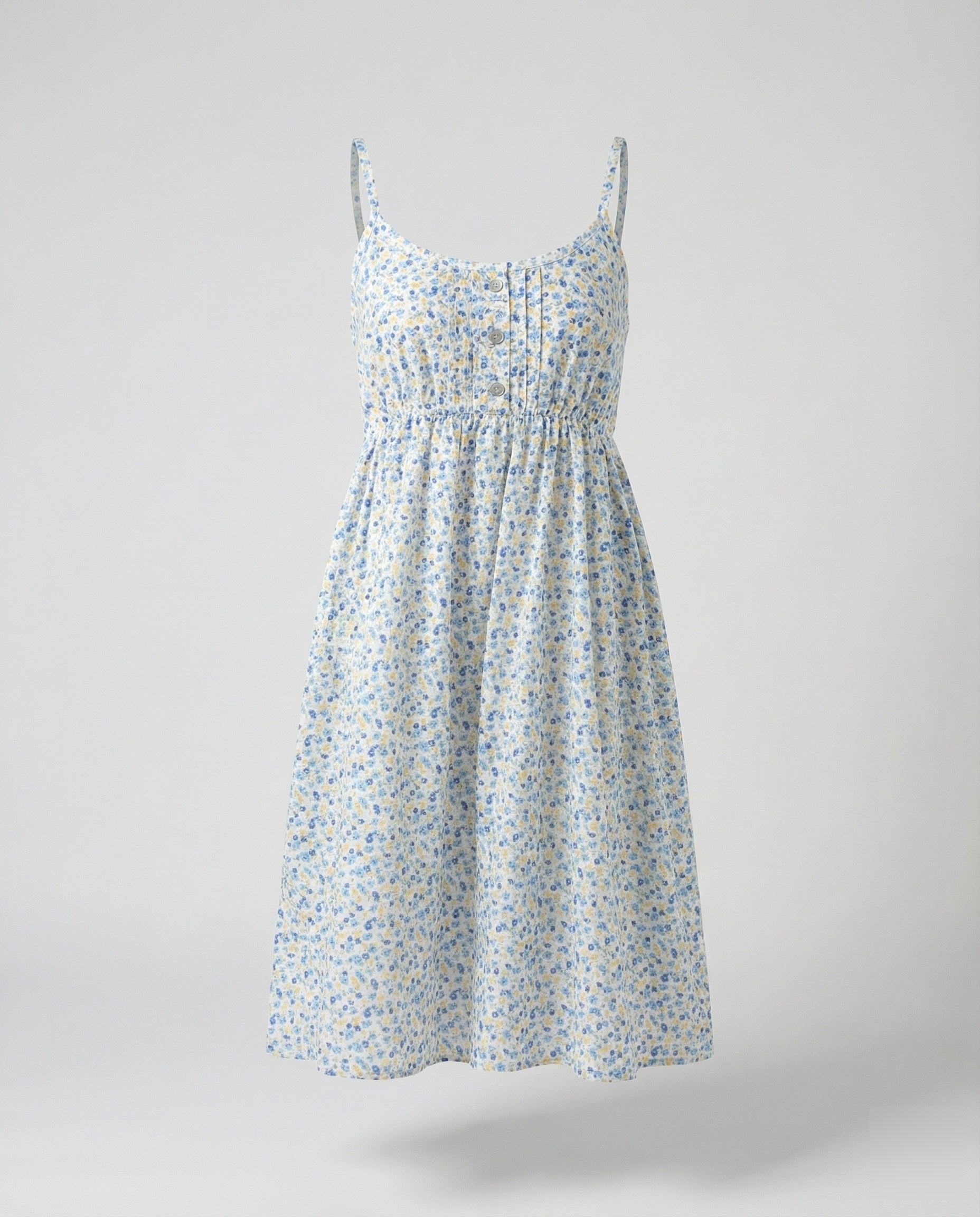 Damen Minikleid Blumenmuster Floral - Eveloria