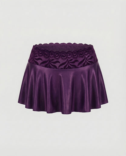 Damen Bade-Rock mit Slip Baumwolle