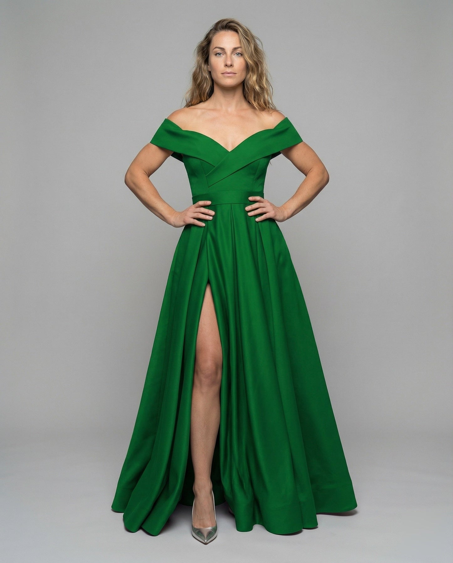 Damen Abendkleid Elegante Ballrobe Tellerfaltenrock - Eveloria