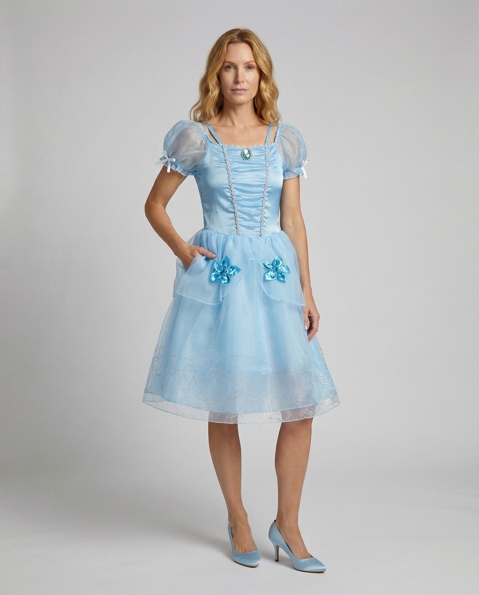 Damen Prinzessinnenkleid mit Tüllrock - Eveloria
