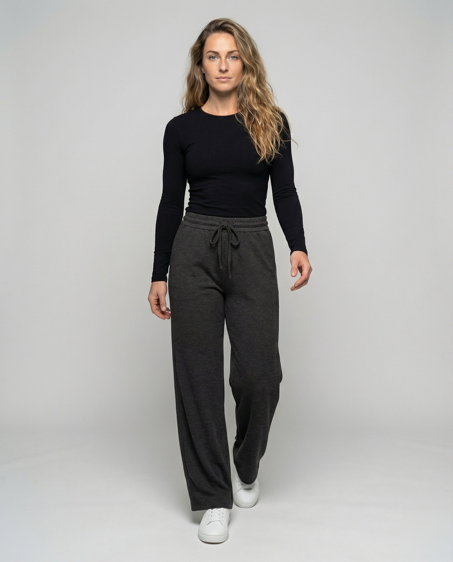 Damen Weite Relaxhose Komfortbund - Eveloria