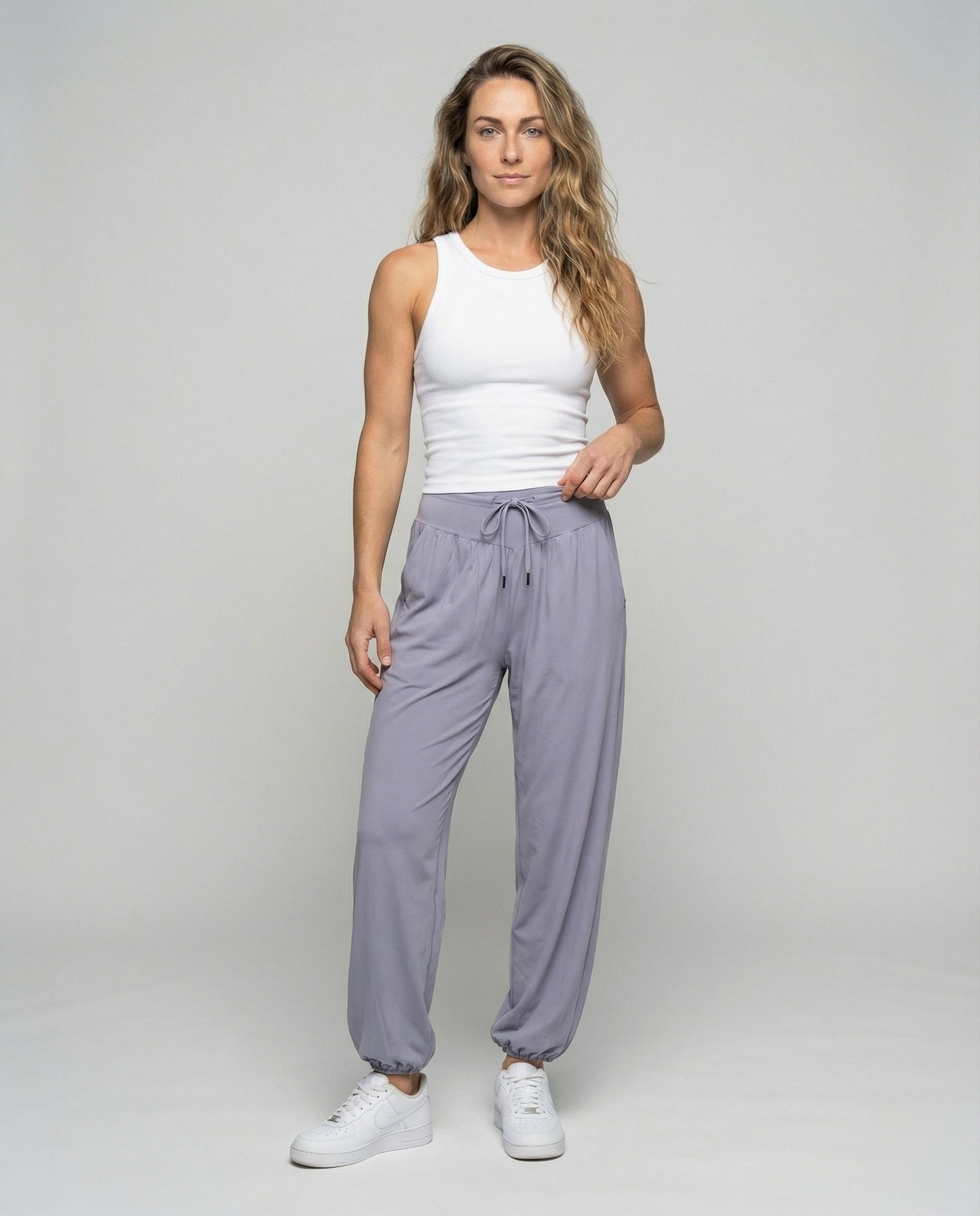 Damen Relaxhose Knöchelabschluss - Eveloria