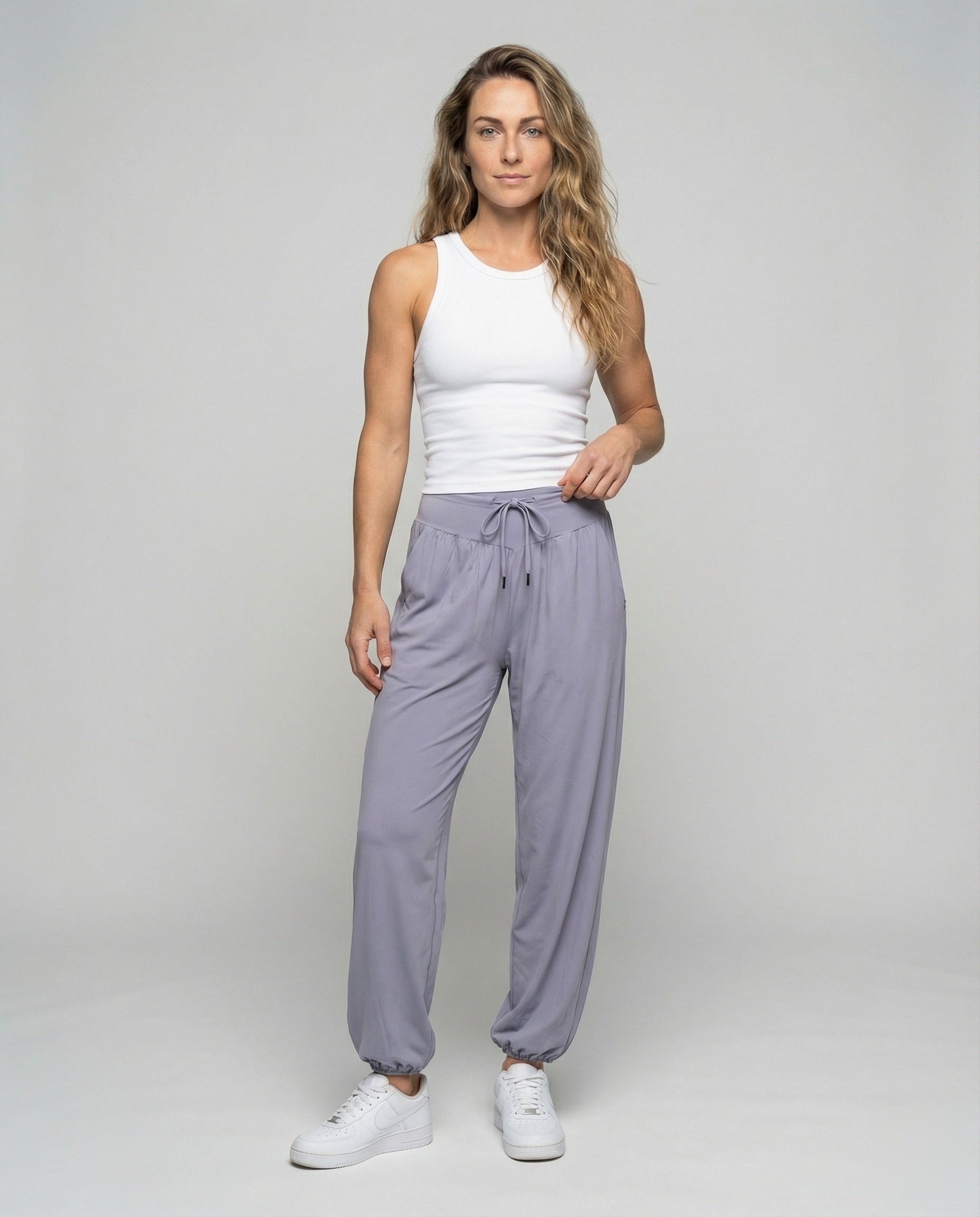 Damen Relaxhose Knöchelabschluss - Eveloria