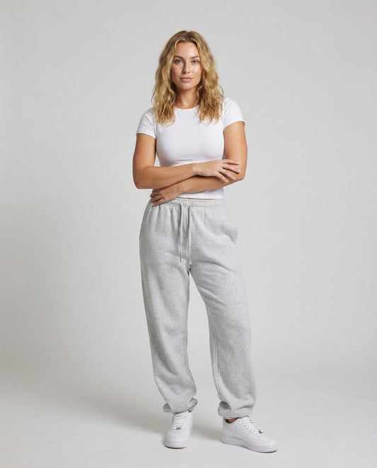 Damen Extraweite Sweatpants Tiefer Schritt - Eveloria