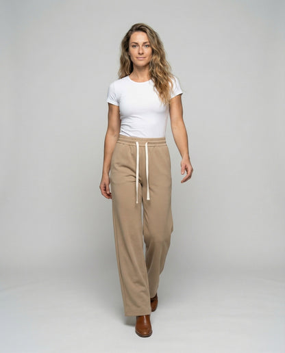 Damen Jogginghose Weites Bein - Eveloria