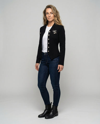 Damen Strickjacke Nostalgisch Vintage-Look - Eveloria